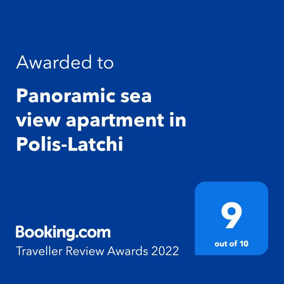 Panoramic Sea View Apartment In Polis-Latchi ภายนอก รูปภาพ