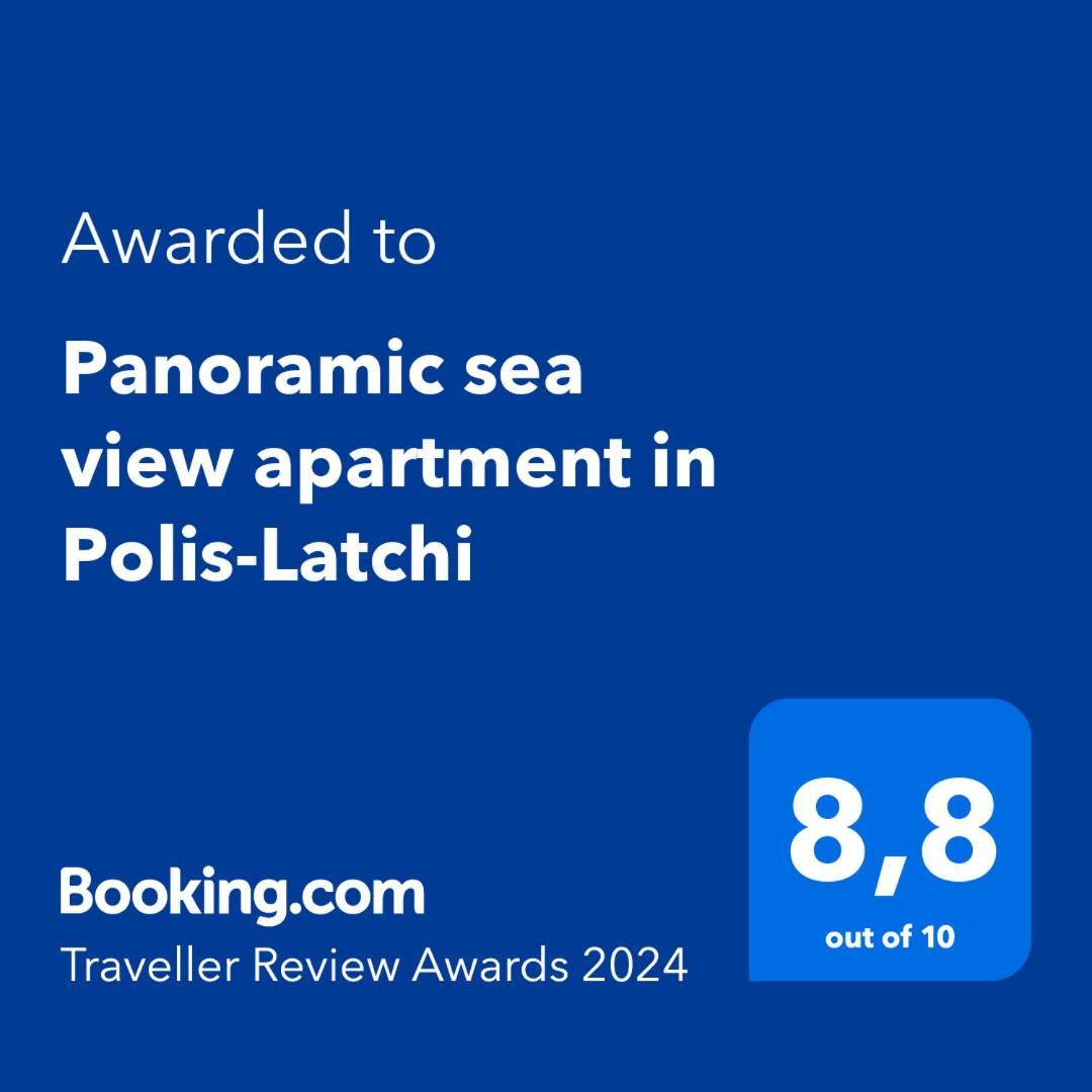 Panoramic Sea View Apartment In Polis-Latchi ภายนอก รูปภาพ